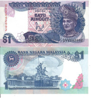 Malaysia  P-27  1Rinnggit    UNC - Malaysie