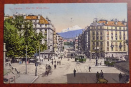 Cpa Genève : Rue Du Mont-Blanc - Genève