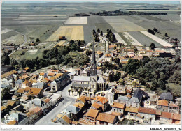 AGBP4-51-0333 - MOURMELON-LE-GRAND - Vue Générale Aérienne - Centre église  - Mourmelon Le Grand