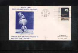 USA 1969 Space / Weltraum - Apollo XI Interesting Cover - USA