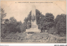 AGBP3-51-0253 -VITRY-LE-FRANCOIS - Monument Carnot - Jardin De L'hotel De Ville  - Vitry-le-François