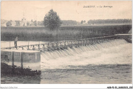 AGBP2-51-0162 - DAMERY - Le Barrage  - Autres & Non Classés