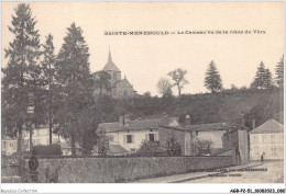 AGBP2-51-0127 - SAINTE-MENEHOULD - Le Chateau Vu De La Route De Vitry - Sainte-Menehould