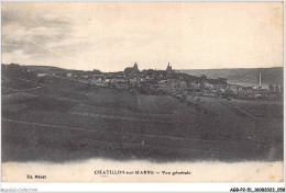 AGBP2-51-0116 - CHATILLON-SUR-MARNE - Vue Générale  - Châtillon-sur-Marne