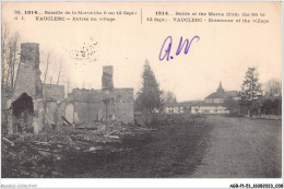 AGBP1-51-0020 - VAUCLERC MARNE - Bataille De La Marne - Other & Unclassified