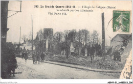 AGBP1-51-0019 - MARNE - La Grande Guerre - Village De Suippes - Autres & Non Classés