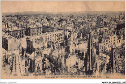 AGBP1-51-0006 - REIMS - Panorama De La Ville En Ruine  - Reims