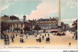 AGBP9-71-0830 - CHALON-SUR-SAONE - La Place De L'obélisque  - Chalon Sur Saone