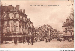 AGBP9-71-0825 - CHALON-SUR-SAONE - Avenue De La Gare  - Chalon Sur Saone