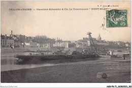 AGBP8-71-0787 - CHALON-SUR-SAONE - Chantiers Schneider Et Cie. REMORQUEUR MONT BLANC - Chalon Sur Saone