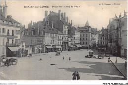 AGBP8-71-0766 - CHALON-SUR-SAONE - Place De L'hotel De Ville  - Chalon Sur Saone