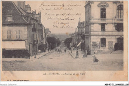 AGBP7-71-0673 - AUTUN - Avenue De La Gare  - Autun