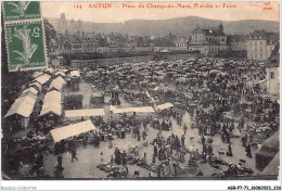 AGBP7-71-0677 - AUTUN - Place Du Champ De Mars, Marché Et Foire  - Autun