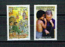 ANDORRE 2004 Y&T N°  591 & 592 NEUF**5125405° - Unused Stamps