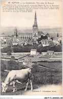 AGBP7-71-0655 - AUTUN - La Cathédrale - Vue Prise De Rivault  - Autun