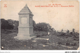 AGBP6-71-0410 - MONT-BEUVRAY - Monument Bulliot  - Sonstige & Ohne Zuordnung