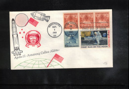 USA 1969 Space / Weltraum - Apollo XI Interesting Cover - Stati Uniti