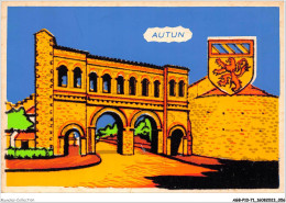 AGBP10-71-1003 - AUTUN - CARTE TISSUS - Autun