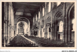 AGDP6-76-0497 - MONTVILLIERS - église Abbatiale St-sauveur - Grande Nef - Coté Sud  - Montivilliers