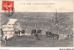 AGDP6-76-0453 - ROUEN - Vue Générale Prise Cote Sainte-catherine  - Rouen