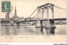 AGDP6-76-0437 - ROUEN - L'ancien Pont Suspendu - Rouen