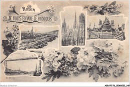 AGDP5-76-0429 - De ROUEN - Je Vous Envoie Le Bonjourr - Rouen