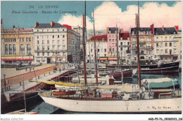 AGDP5-76-0413 - LE HAVRE - Place Gambetta - Bassin Du Commerce  - Graville