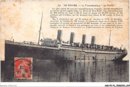 AGDP5-76-0362 - LE HAVRE - Le Transatlantique - La France  - Hafen