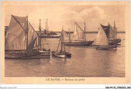 AGDP4-76-0313 - LE HAVRE - Bateaux De Pèche  - Hafen