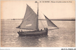 AGDP4-76-0275 - LE HAVRE - Barque De Pêche Sortant Du Port  - Harbour