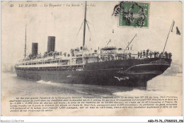 AGDP3-76-0263 - LE HAVRE - Le Paquebot - La Savoie  - Porto