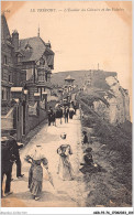 AGDP2-76-0143 - LE TREPORT - L'escalier Du Calvaire Et Les Falaises  - Le Treport