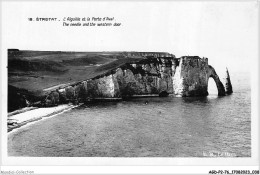 AGDP2-76-0110 - ETRETAT - L'aiguille Et La Porte D'aval  - Etretat