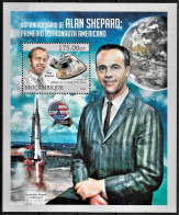 MOZAMBIQUE - ESPACE - ALAN SHEPARD - N° 5459 A 5464 ET BF 696 - NEUF** MNH - Afrique