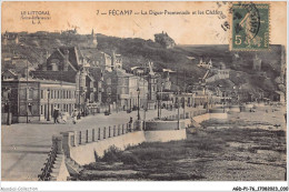 AGDP1-76-0016 - FECAMP - La Digue-promenade Et Les Châlets  - Fécamp