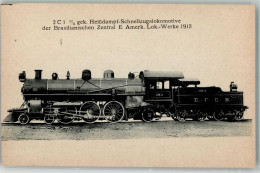 13293007 - 2C1 Gekuehlte Heissdampf-Schnellzuglokomotive Der Brasilianischen Zentral E Amerikanischen Lok. Werke Verlag - Trains