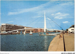 AGDP9-76-0727 - LE HAVRE - Le Bassin Du Commerce - La Passerelle - Le Quai George V - L'école De Voile  - Portuario