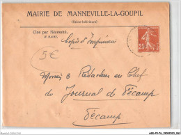 AGDP9-76-0724 - Mairie De Manneville-la-goupil  - Sonstige & Ohne Zuordnung