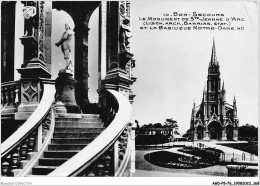 AGDP8-76-0690 - BON-SECOURS - Le Monument De Ste-jeanne D'arc Et La Basilique Notre Dame  - Bonsecours