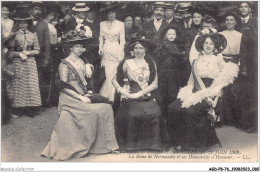 AGDP8-76-0646 - ROUEN - Fetes Normandes - La Reine De Normandie Et Ses Demoiselles D'honneur  - Rouen