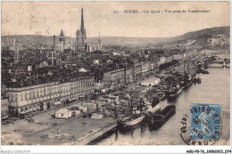 AGDP8-76-0643 - ROUEN - Les Quais - Vue Prise Du Transbordeur  - Rouen