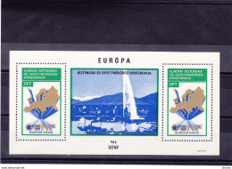 HONGRIE 1973 CSCE EUROPE Yvert BF 109, Michel Block 103 NEUF** MNH Cote 15 Euros - Blocchi & Foglietti