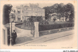 AGDP7-76-0581 - LE HAVRE - La Villa Du Président De La République  - Graville