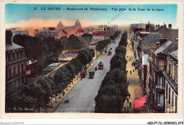 AGDP7-76-0560 - LE HAVRE - Boulevard De Strasbourg - Vue Prise De La Tour De La Gare  - Station