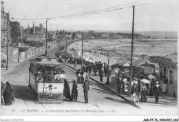 AGDP7-76-0553 - LE HAVRE - Le Boulevard Maritime Et La Nouvelle Jetée  - Graville