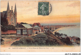 AGDP7-76-0548 - SAINTE-ADRESSE - Notre-dame Des Flots Et La Ville  - Sainte Adresse