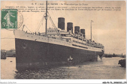 AGDP6-76-0516 - LE HAVRE - Le Transatlantique  - Port