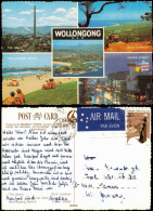 Wollongong New South Wales  Luftbild, The Stack 1979  Gel. Air Mail Australia - Other & Unclassified