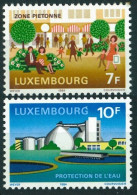 1984 Luxembourg 1095-1096 Environmental Protection - Unused Stamps