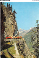 AGEP3-64-0309 - Exc - ARTOUSTE - Le Train Du Lac Serpente En Corniche Dans La Paroi - Laruns